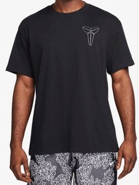 Black Kobe Bryant Mamba Logo Tee